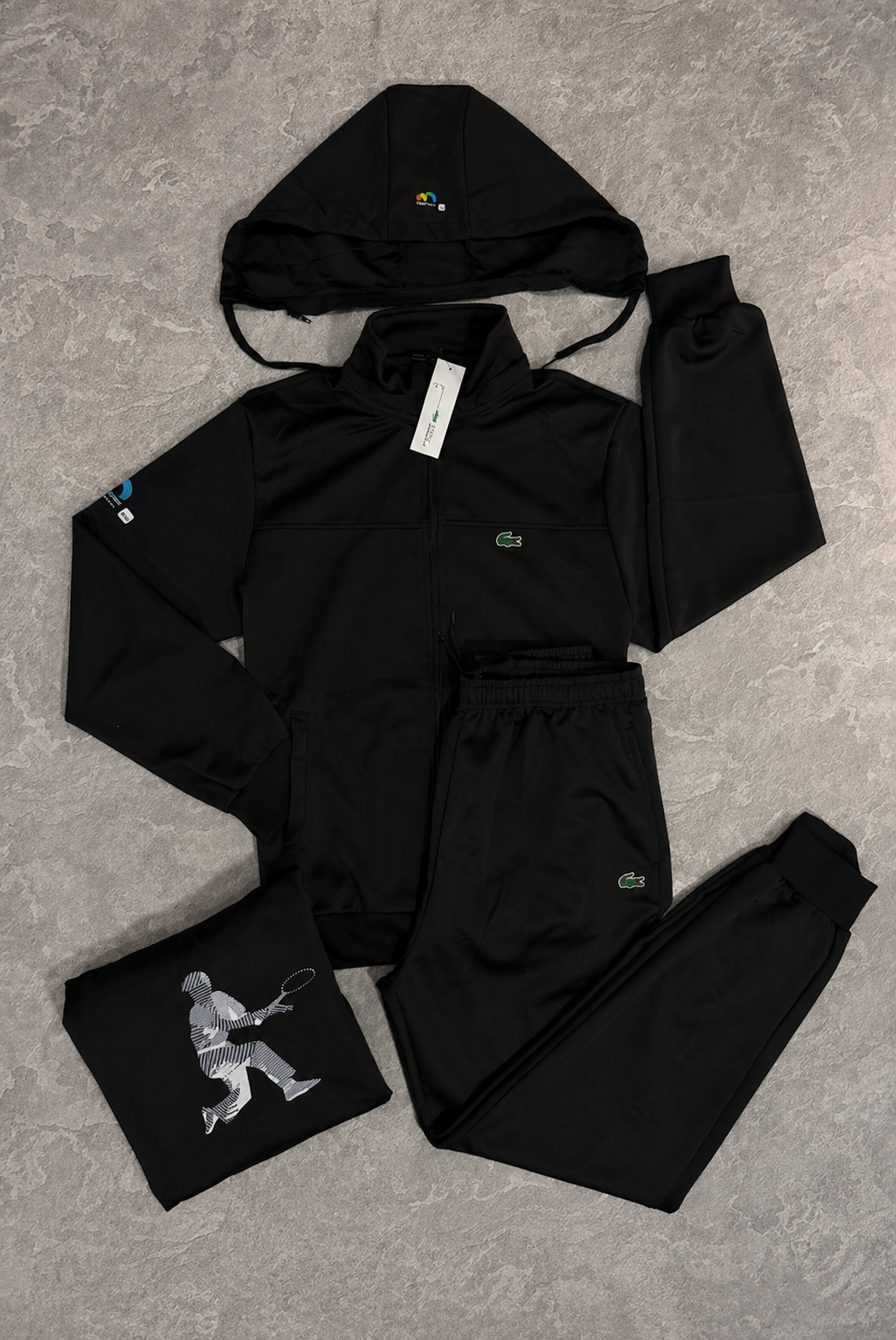 CONJUNTO MIAME OPEN - LACOSTE